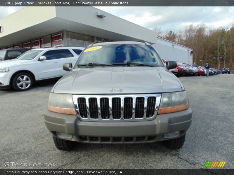 Light Pewter Metallic / Sandstone 2002 Jeep Grand Cherokee Sport 4x4