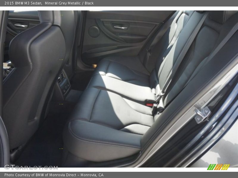 Rear Seat of 2015 M3 Sedan