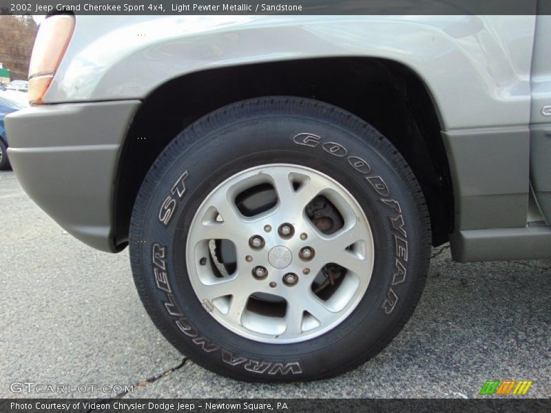  2002 Grand Cherokee Sport 4x4 Wheel