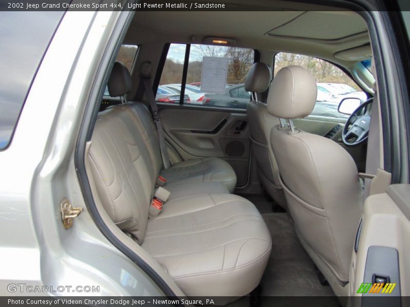 Rear Seat of 2002 Grand Cherokee Sport 4x4