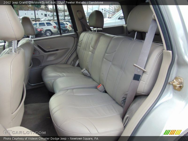Rear Seat of 2002 Grand Cherokee Sport 4x4
