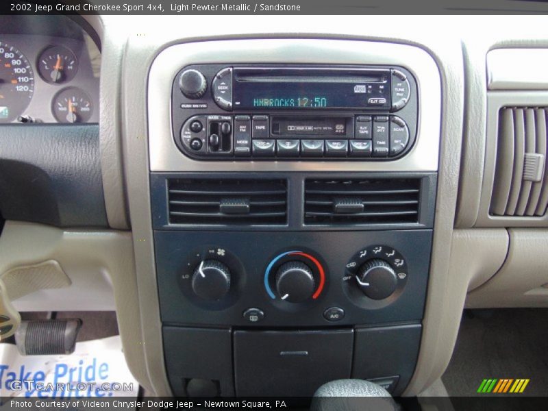 Controls of 2002 Grand Cherokee Sport 4x4