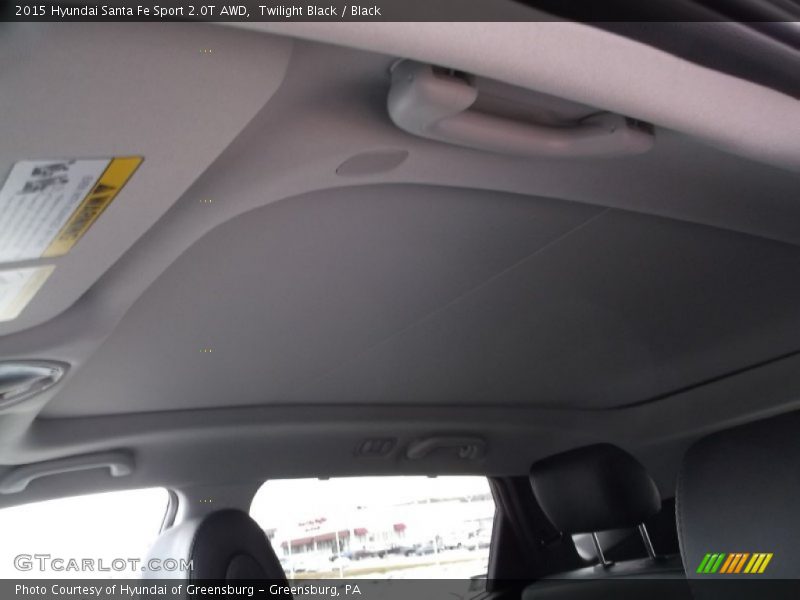 Twilight Black / Black 2015 Hyundai Santa Fe Sport 2.0T AWD
