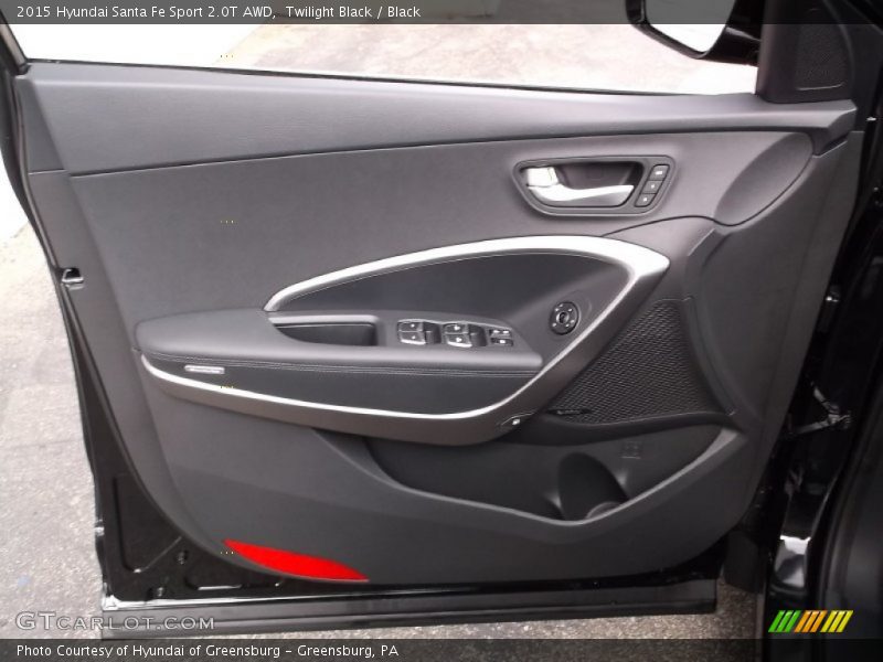 Twilight Black / Black 2015 Hyundai Santa Fe Sport 2.0T AWD