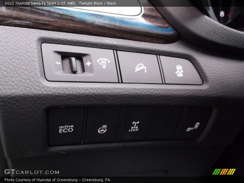 Twilight Black / Black 2015 Hyundai Santa Fe Sport 2.0T AWD