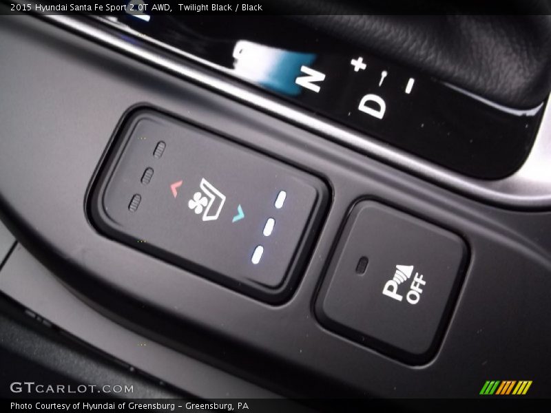Twilight Black / Black 2015 Hyundai Santa Fe Sport 2.0T AWD