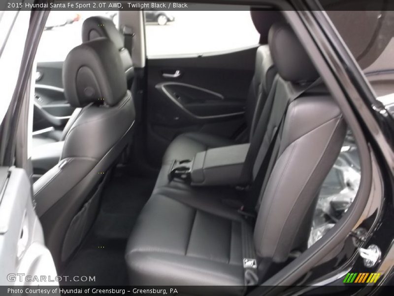Twilight Black / Black 2015 Hyundai Santa Fe Sport 2.0T AWD