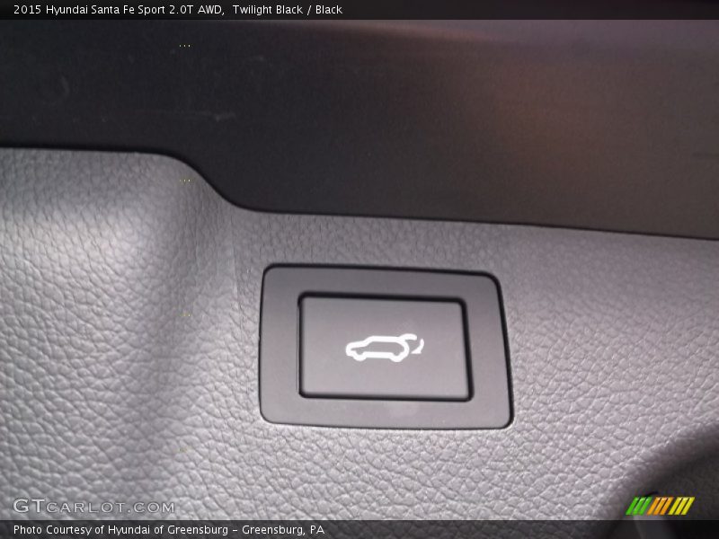 Twilight Black / Black 2015 Hyundai Santa Fe Sport 2.0T AWD