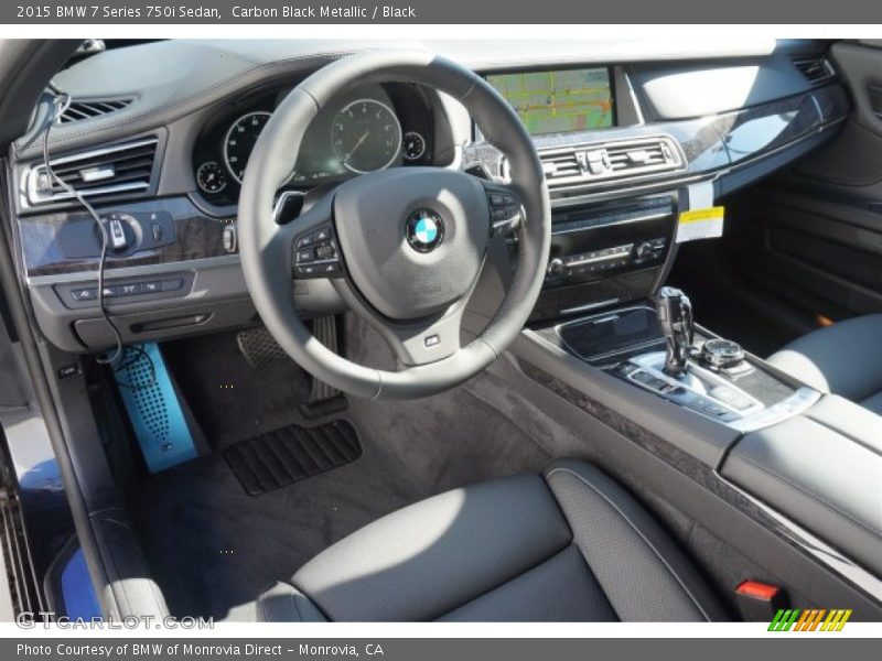 Black Interior - 2015 7 Series 750i Sedan 