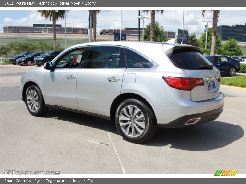 Silver Moon / Ebony 2015 Acura MDX Technology