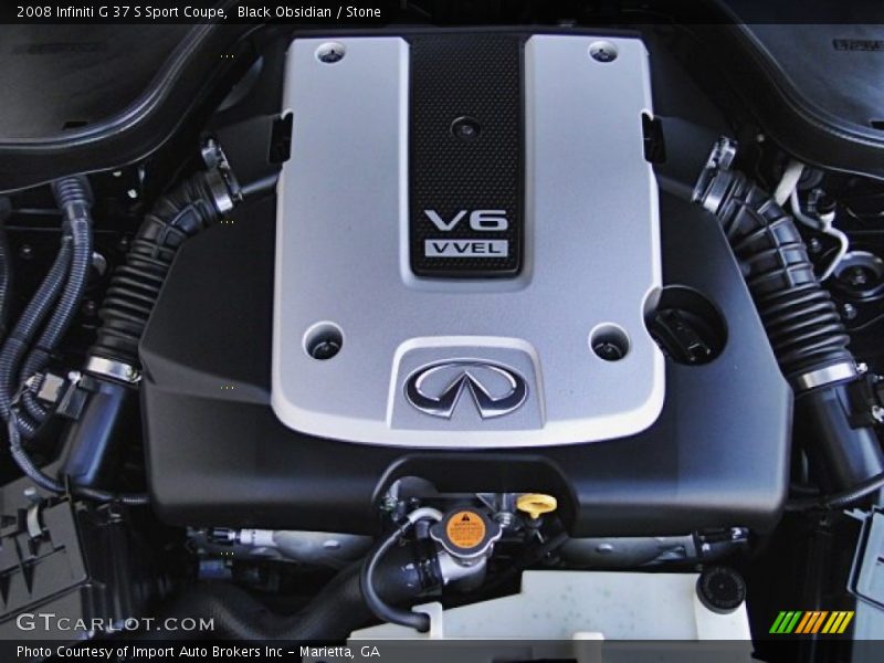  2008 G 37 S Sport Coupe Engine - 3.7 Liter DOHC 24-Valve VVT V6