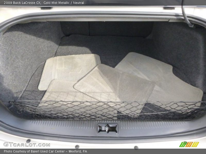 Gold Mist Metallic / Neutral 2009 Buick LaCrosse CX