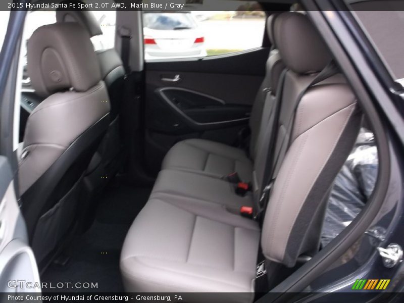 Marlin Blue / Gray 2015 Hyundai Santa Fe Sport 2.0T AWD