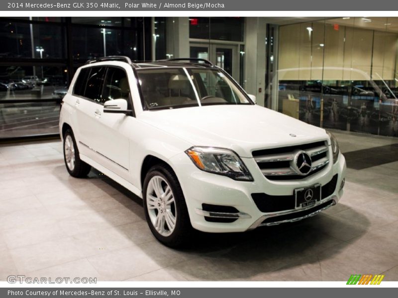 Polar White / Almond Beige/Mocha 2014 Mercedes-Benz GLK 350 4Matic