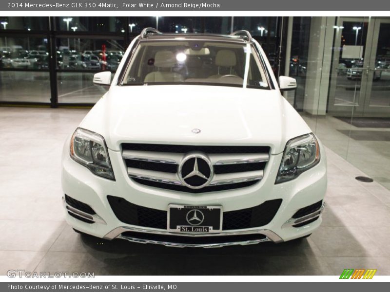 Polar White / Almond Beige/Mocha 2014 Mercedes-Benz GLK 350 4Matic