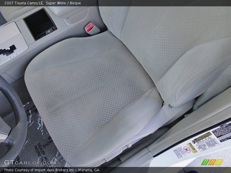 Super White / Bisque 2007 Toyota Camry LE