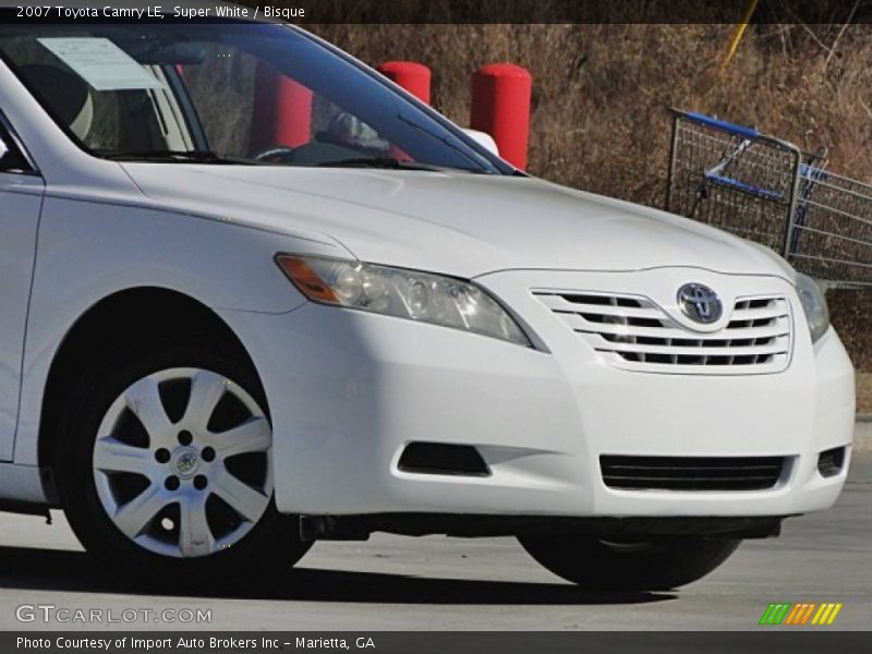 Super White / Bisque 2007 Toyota Camry LE