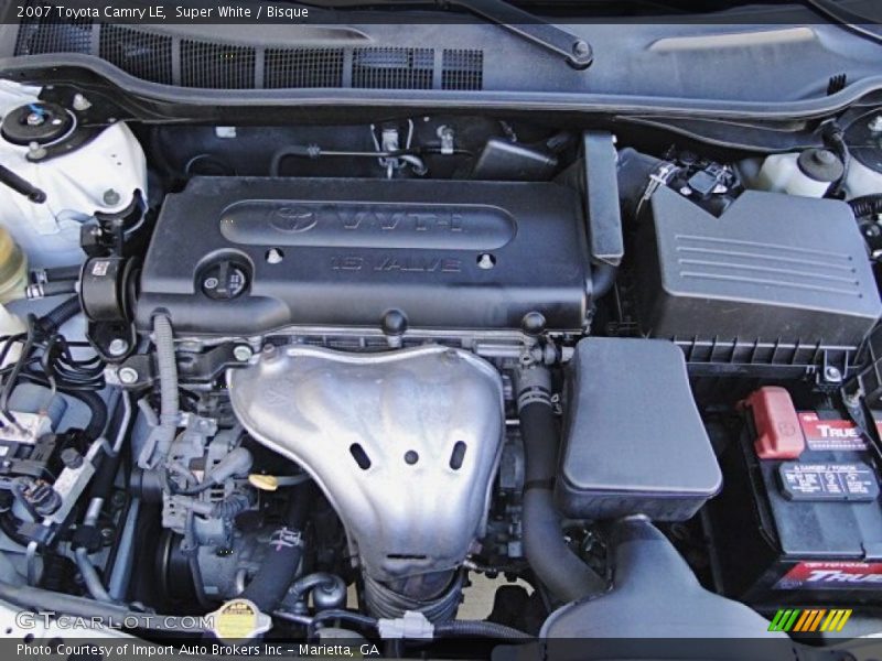 Super White / Bisque 2007 Toyota Camry LE
