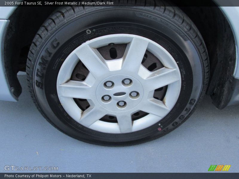 Silver Frost Metallic / Medium/Dark Flint 2005 Ford Taurus SE