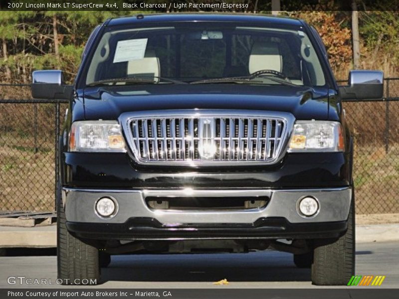 Black Clearcoat / Light Parchment/Espresso 2007 Lincoln Mark LT SuperCrew 4x4