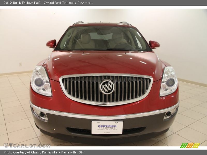 Crystal Red Tintcoat / Cashmere 2012 Buick Enclave FWD