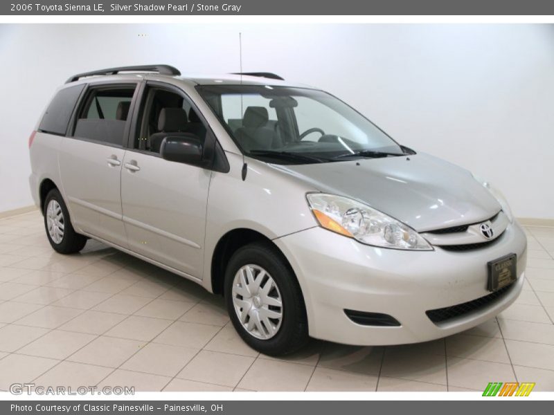 Silver Shadow Pearl / Stone Gray 2006 Toyota Sienna LE