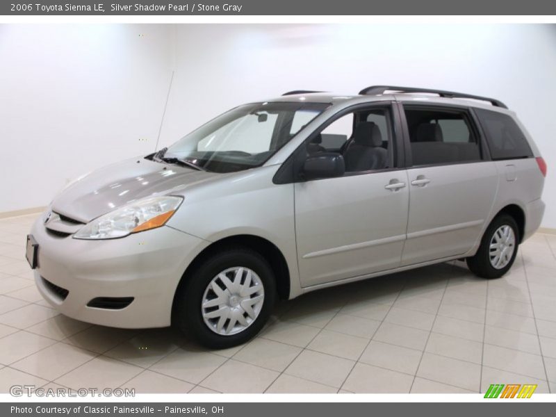 Silver Shadow Pearl / Stone Gray 2006 Toyota Sienna LE