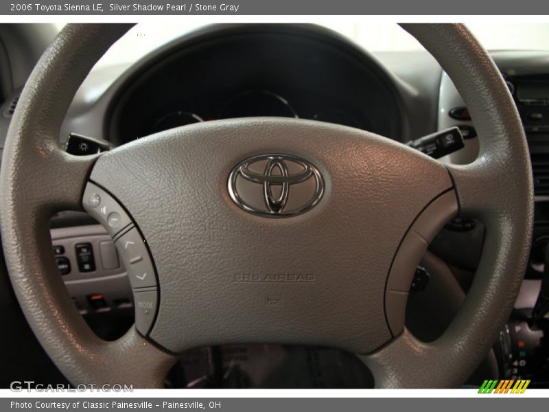 Silver Shadow Pearl / Stone Gray 2006 Toyota Sienna LE