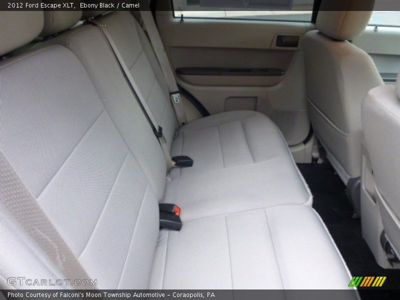 Ebony Black / Camel 2012 Ford Escape XLT