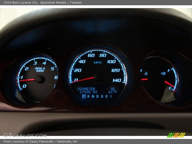  2009 Lucerne CXL CXL Gauges