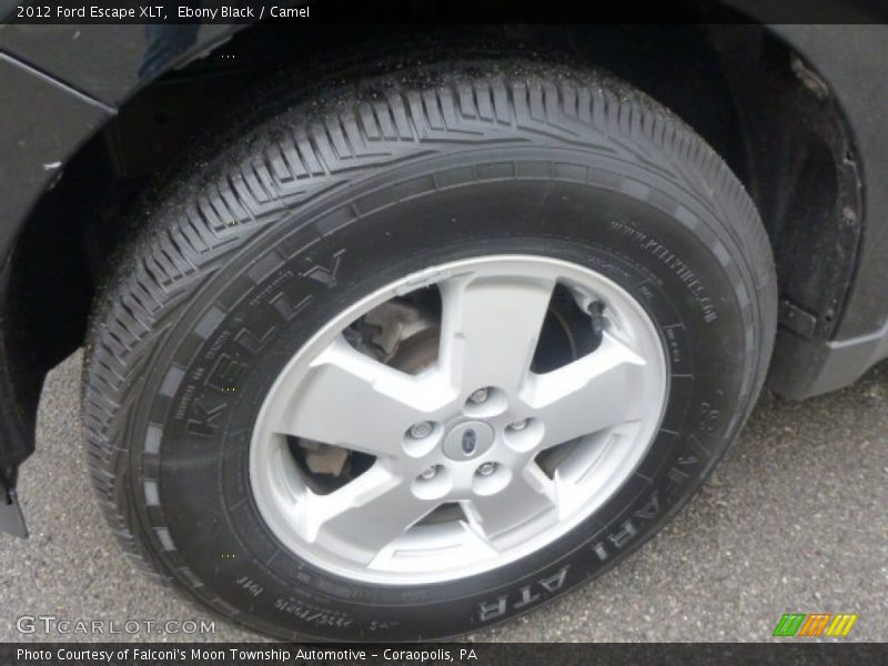 Ebony Black / Camel 2012 Ford Escape XLT