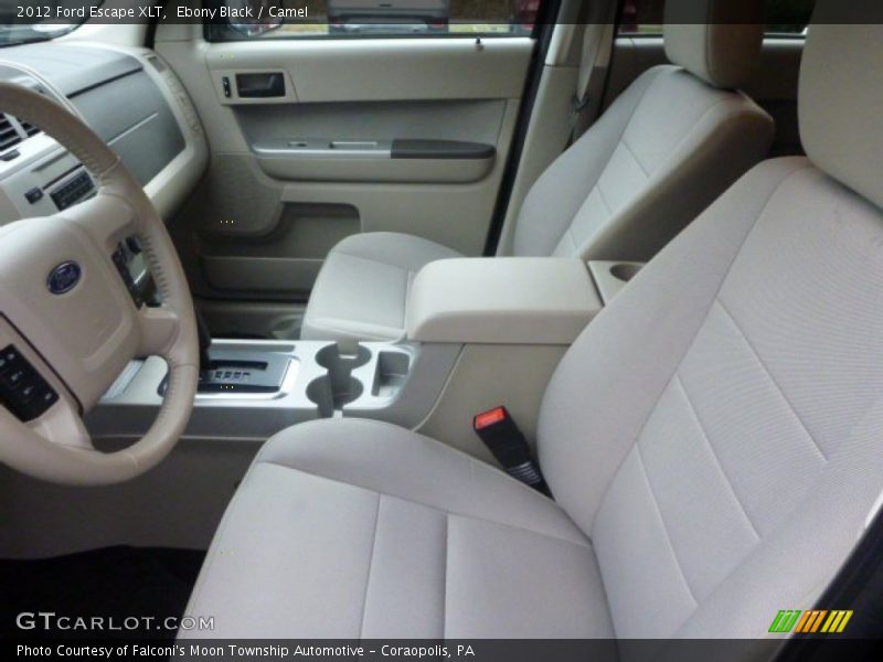Ebony Black / Camel 2012 Ford Escape XLT