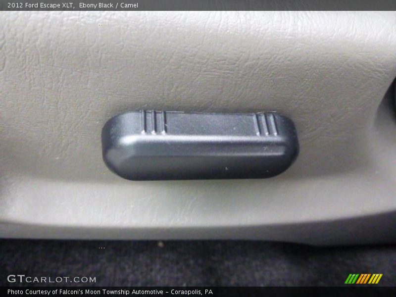 Ebony Black / Camel 2012 Ford Escape XLT