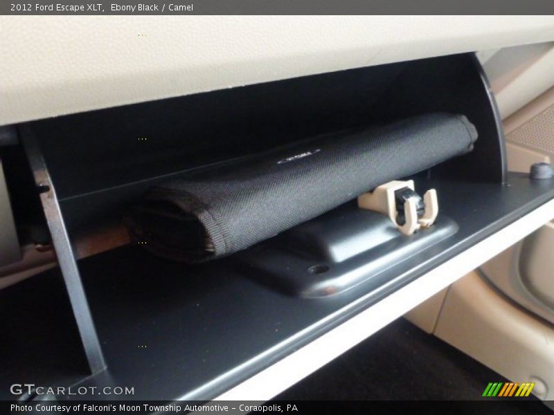 Ebony Black / Camel 2012 Ford Escape XLT