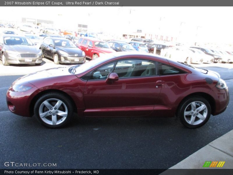 Ultra Red Pearl / Dark Charcoal 2007 Mitsubishi Eclipse GT Coupe