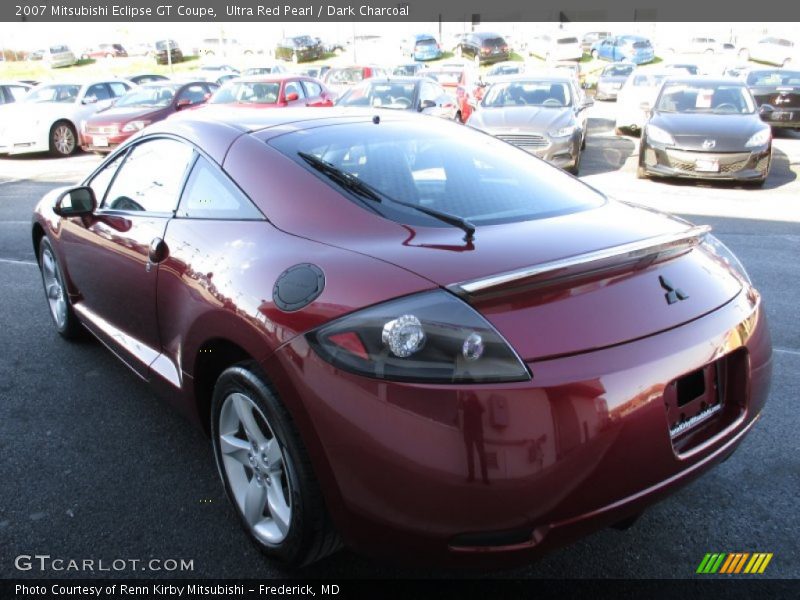Ultra Red Pearl / Dark Charcoal 2007 Mitsubishi Eclipse GT Coupe