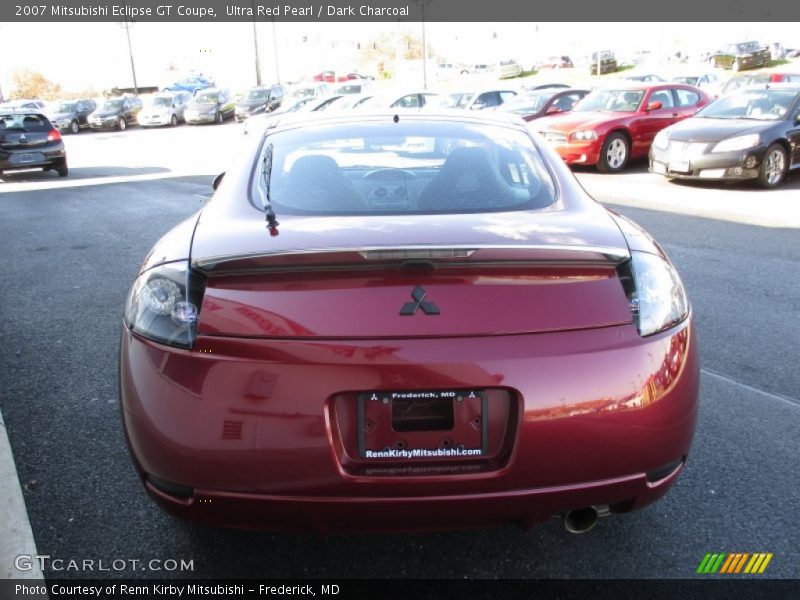 Ultra Red Pearl / Dark Charcoal 2007 Mitsubishi Eclipse GT Coupe