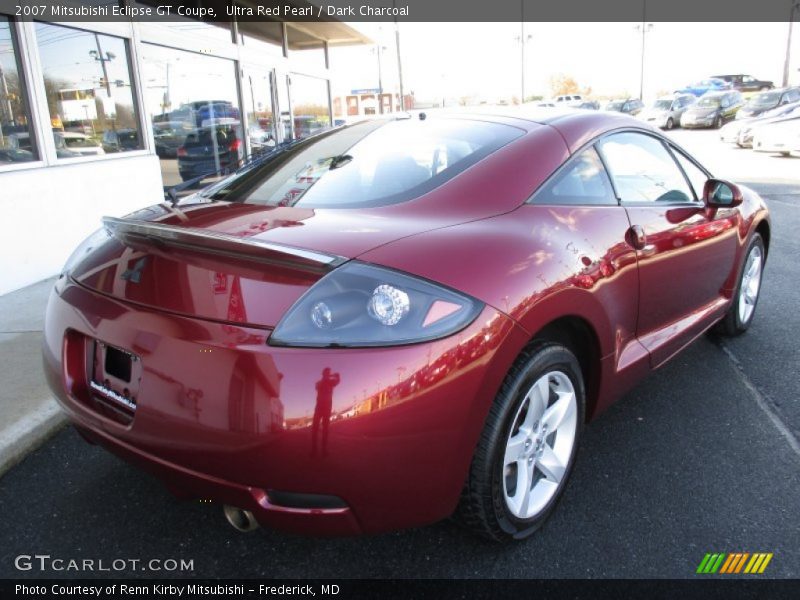 Ultra Red Pearl / Dark Charcoal 2007 Mitsubishi Eclipse GT Coupe