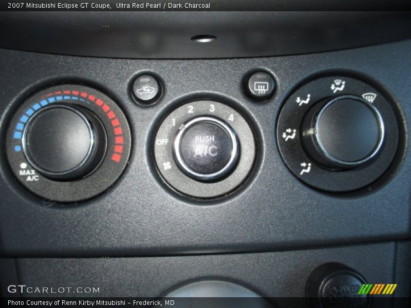 Ultra Red Pearl / Dark Charcoal 2007 Mitsubishi Eclipse GT Coupe