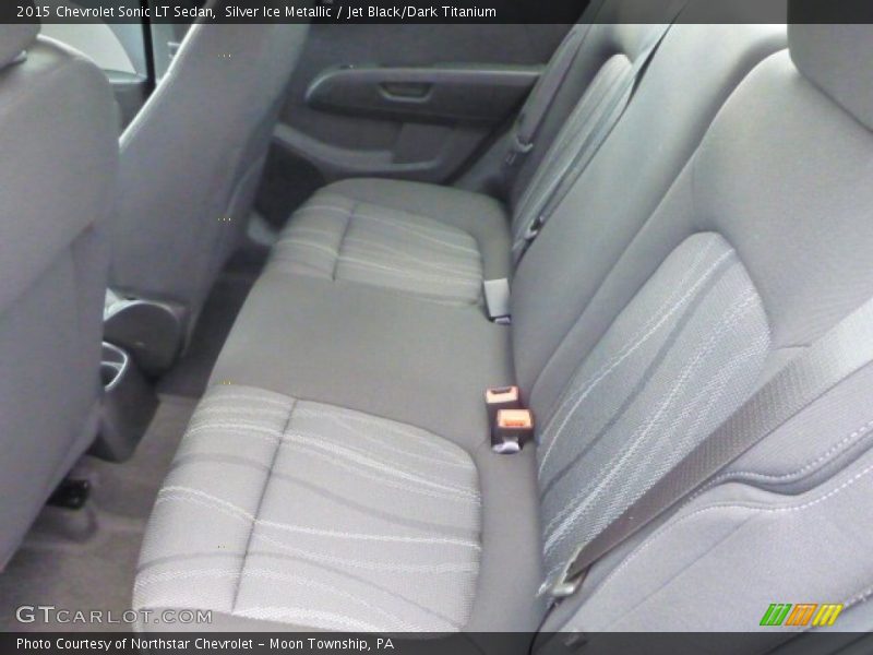 Silver Ice Metallic / Jet Black/Dark Titanium 2015 Chevrolet Sonic LT Sedan