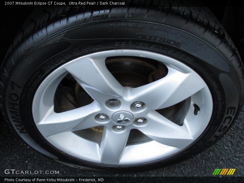 Ultra Red Pearl / Dark Charcoal 2007 Mitsubishi Eclipse GT Coupe