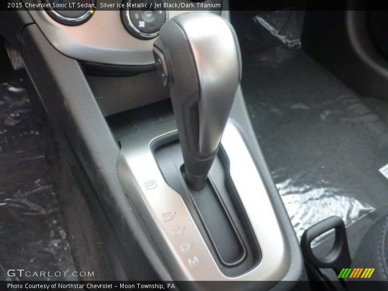 Silver Ice Metallic / Jet Black/Dark Titanium 2015 Chevrolet Sonic LT Sedan