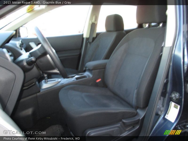Graphite Blue / Gray 2013 Nissan Rogue S AWD