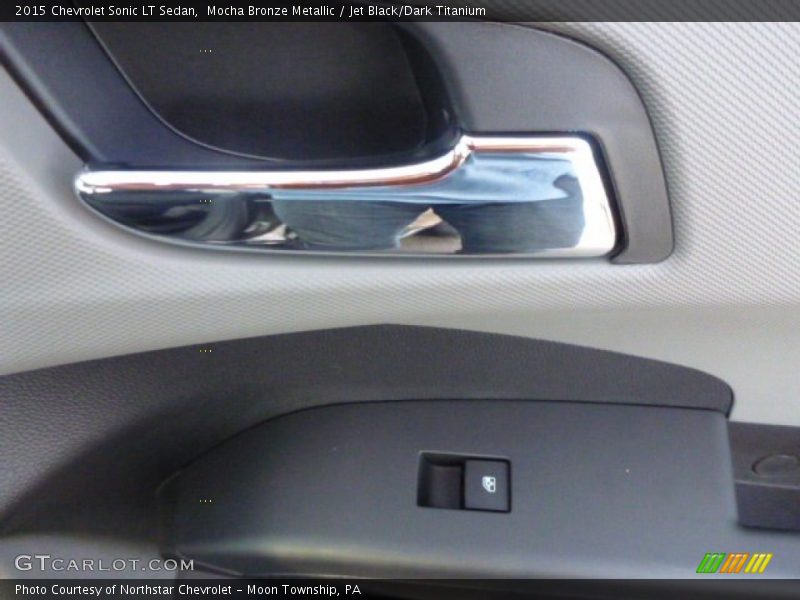 Mocha Bronze Metallic / Jet Black/Dark Titanium 2015 Chevrolet Sonic LT Sedan