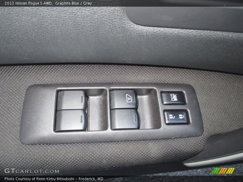 Graphite Blue / Gray 2013 Nissan Rogue S AWD