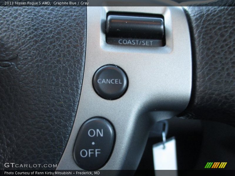 Graphite Blue / Gray 2013 Nissan Rogue S AWD