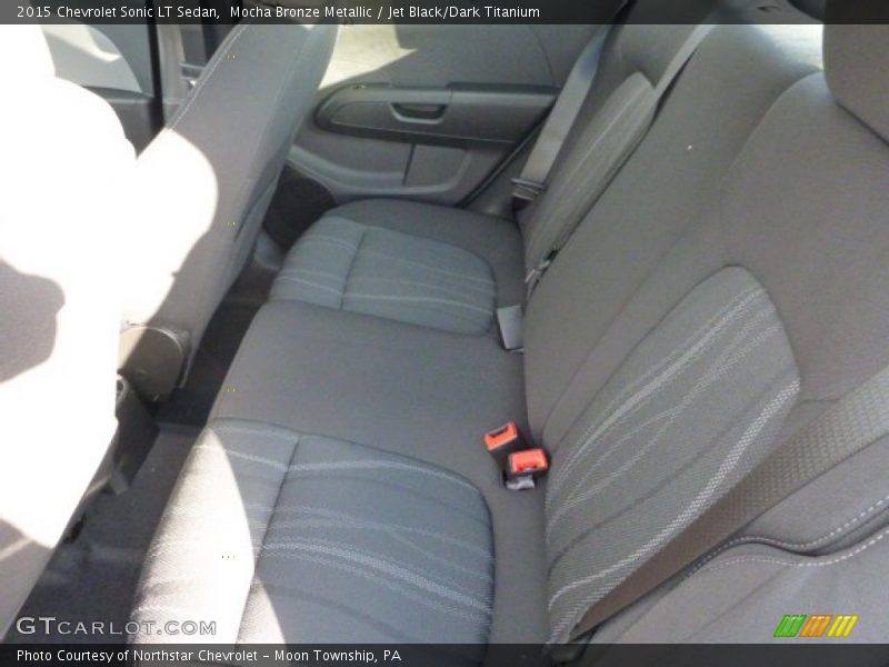 Mocha Bronze Metallic / Jet Black/Dark Titanium 2015 Chevrolet Sonic LT Sedan