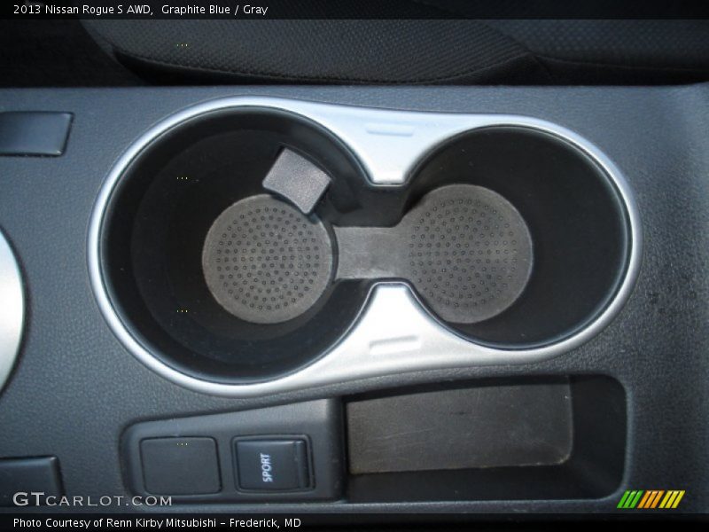 Graphite Blue / Gray 2013 Nissan Rogue S AWD