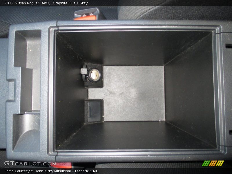 Graphite Blue / Gray 2013 Nissan Rogue S AWD