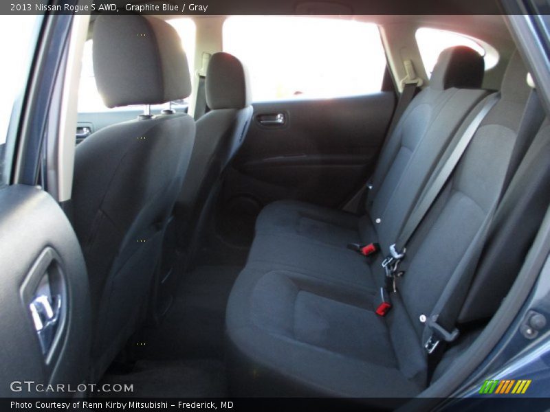 Graphite Blue / Gray 2013 Nissan Rogue S AWD